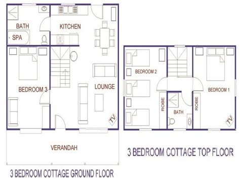 Find your family's new house plans with one quick search! 3 Bedroom Cottage House Plans Economical Small Cottage ...