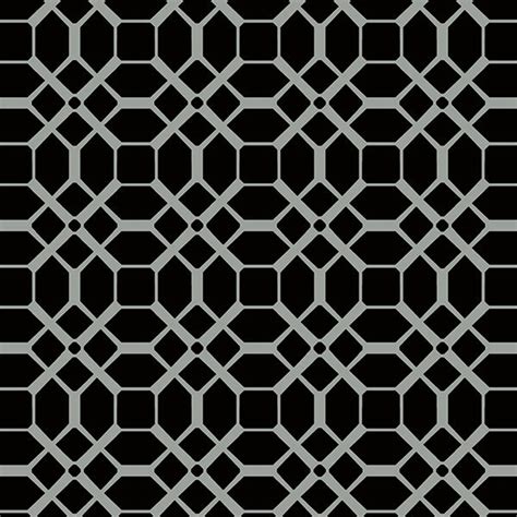 Geometric Black And Silver Bw28724 Modern Wallpaper By