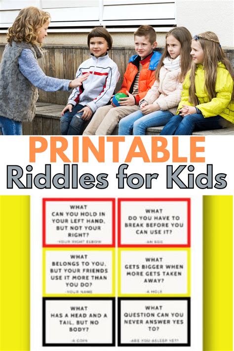Free Printable Riddle Puzzle For Kids Solve The Puzzle And Find The