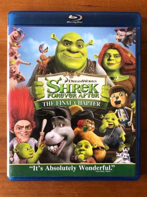 Shrek Forever After Blu Ray Disc 2010 For Sale Online Ebay