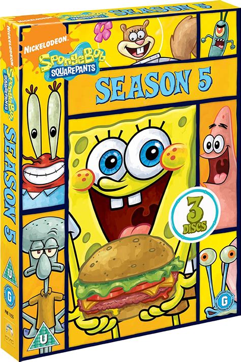 Spongebob Squarepants Season 5 Import Dvd And Blu Ray Amazonfr