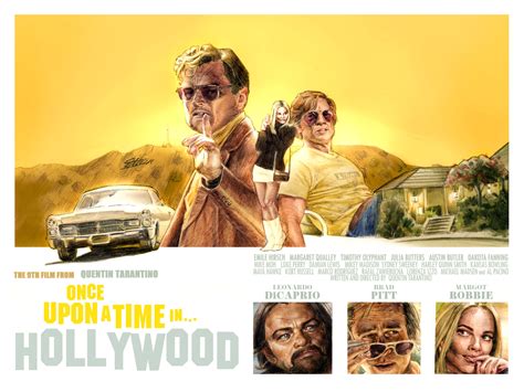 Artstation Once Upon A Time In Hollywood
