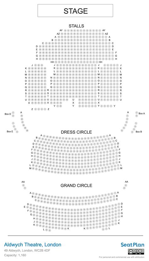 Aldwych Theatre London Seating Plan And Seat View Photos Seatplan