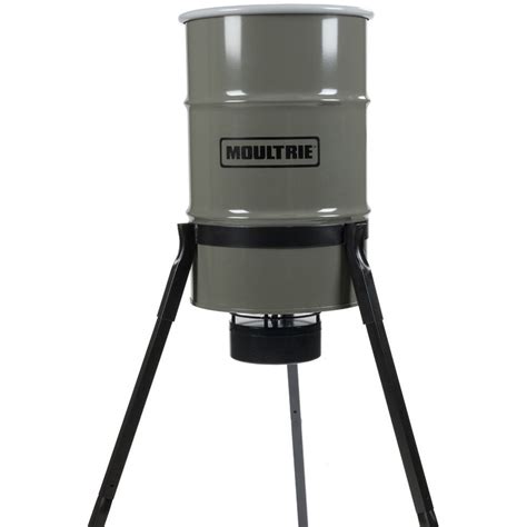 Moultrie 30 Gallon Deer Kit Feeder All In One Quick Lock Standard