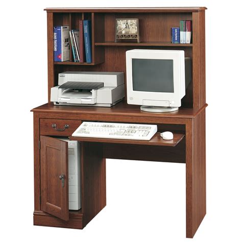 This hardwood construction with a rich cherry. Shop Sauder Camden County Planked Cherry Computer Desk at ...