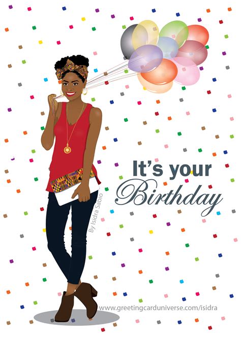 Pin On Birthday Cards Created By Afro Latin Publishing