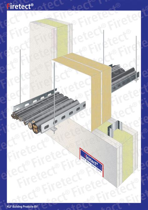 Fire Resistant Cable Trays No Coatback Just Seal Off In Rockwool