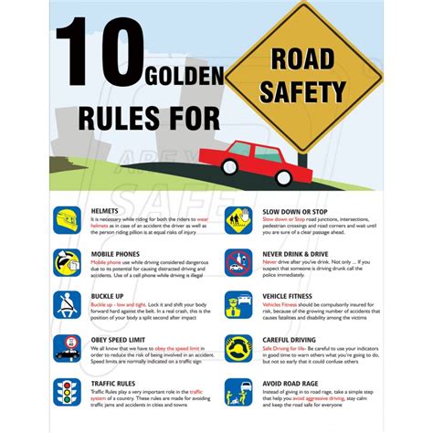 Road Safety Rules Protector Firesafety