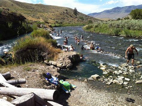 how to soak in the steamy currents of yellowstone s boiling river