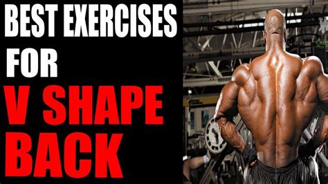 How To Get V Shape Back V Shape Back Workout At Gym Best Back