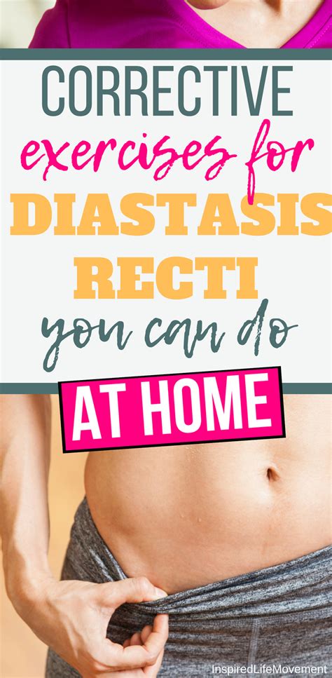 Diastasis Recti Exercises That Can Be Done At Home To Heal Diastasis