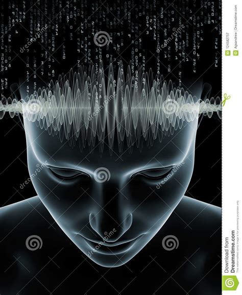 Advance Of Human Mind Stock Illustration Illustration Of Numeration