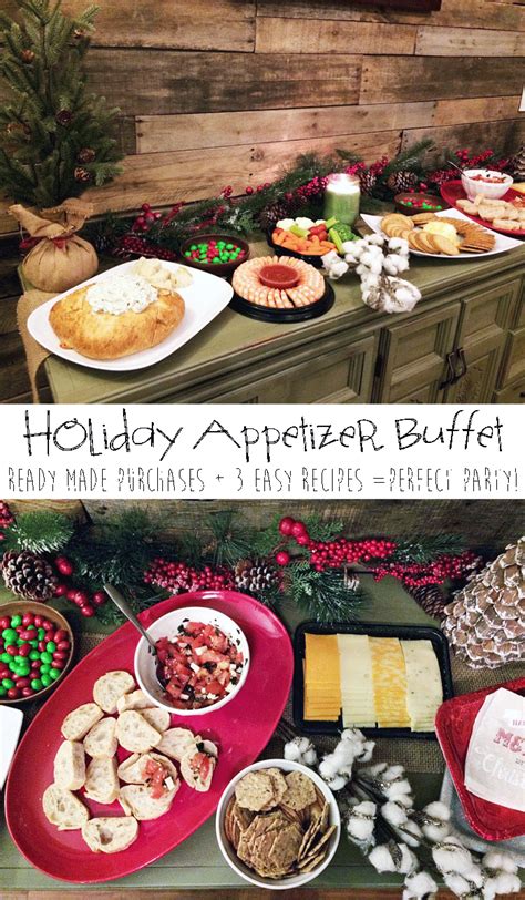 Holiday Appetizer Buffet For Easy Entertaining Life Sew Savory