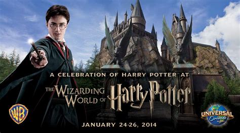 harry potter celebration at universal orlando january 24 26 2014 spreading magic