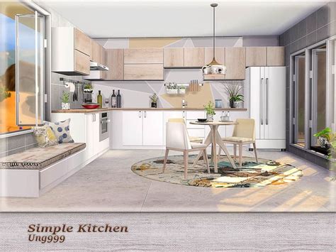 Sims 4 Cc Kitchen Opening Sims 4 Ccs The Best Lennox Kitchen And