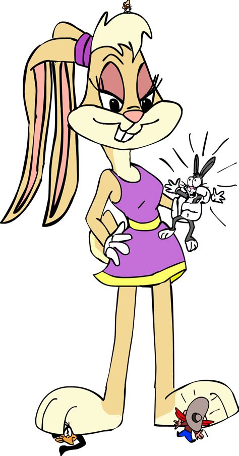 Lola Bunny Takes Over The Show By Inchhighlilliputian On Deviantart