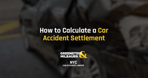 How To Calculate A Car Accident Settlement