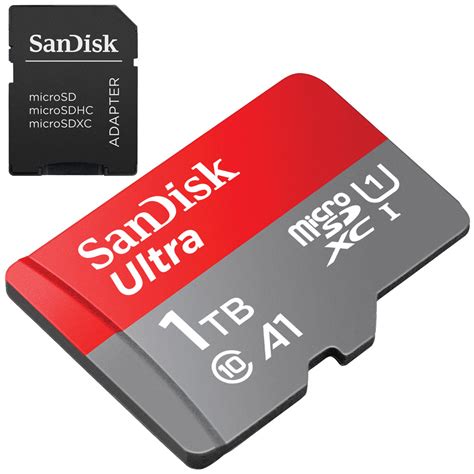 Sandisk Ultra Micro Sd 1tb Met Adapter Dataio