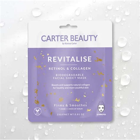 Carter Beauty By Marissa Revitalise Sheet Face Mask Cloud 10 Beauty