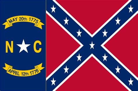 North Carolina Confederate Flag 2 By Luke27262 On Deviantart