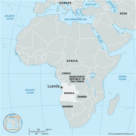 Time Zones In Africa Angola