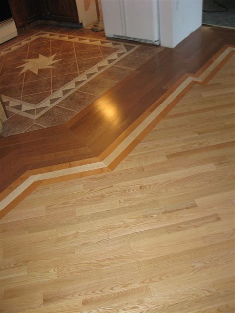 Wood Floor Design Transition Flooring Vinyl Plank Flooring