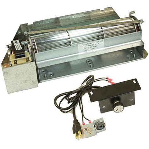 I have heard that fireplace fires don't necessarily warm up a room because of the cold air that's let in via the flue. Superior FBK-250 Variable Speed Blower Kit with ...