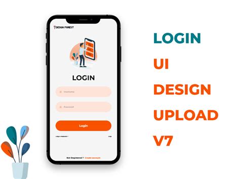 Login Screen UI Design V7 With Android Source Code UpLabs