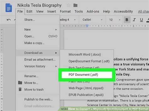 4 Ways To Convert A Microsoft Word Document To Pdf Format