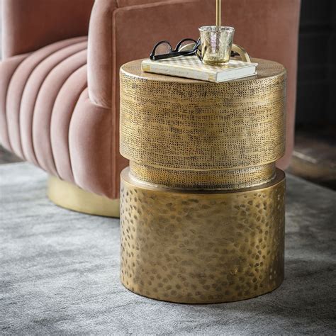 Balzac Side Table Atkin And Thyme Antique Side Table Brass Side