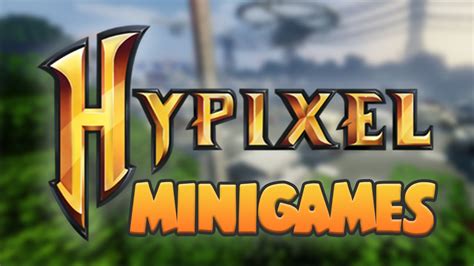 Hypixel Minigames Live Minecraft Hypixel Server Youtube