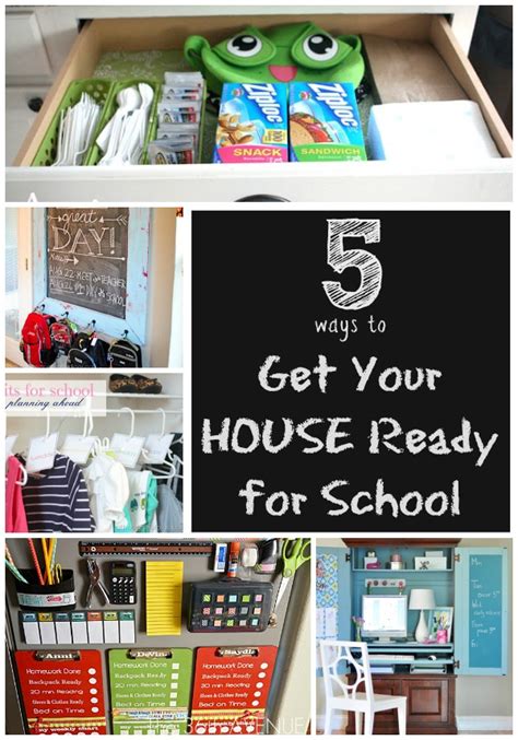 5 Ways To Get Your House Ready For School Infarrantly Creative