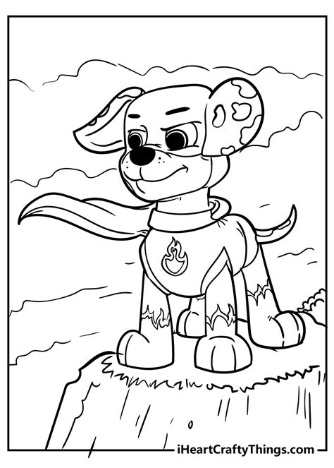 Paw Patrol Lookout Tower Coloring Sheet Coloring Pages