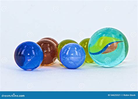 Assorted Marbles Stock Image Image Of Play Marbles 54625521
