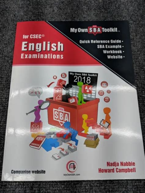 Csec English Sba Toolkit Quick Reference Guide And Workbook Nadja