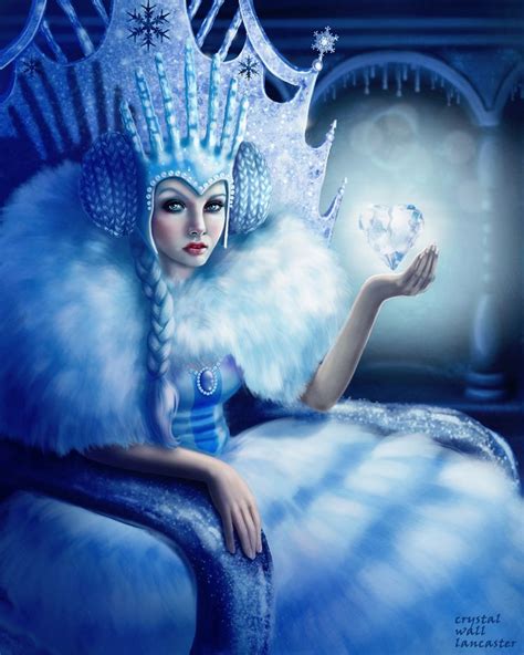 The Ice Queen By Crystalwalllancaster Ice Queen Art Christmas