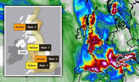 Met Office Warnings Upgraded Amber Alert As Storm Brings Life