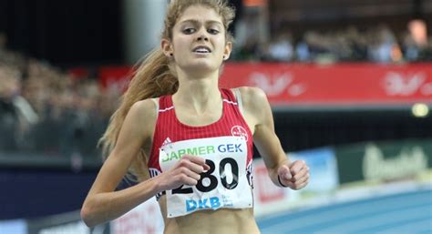 Über 400 oder 100 meter kann man ja gar nicht so viel machen, das. Konstanze Klosterhalfen: „Hallen-EM-Norm wäre schönes ...
