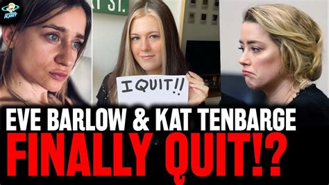 Meltdowns Eve Barlow Quits Twitter Kat Tenbarge Leaves Nbc Shows More Bias Youtube