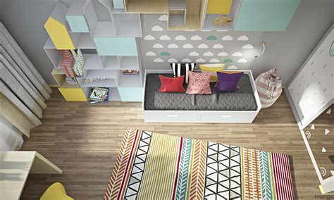 Variety Of Kids Room Decorating Ideas Which Apply With A Cute Design