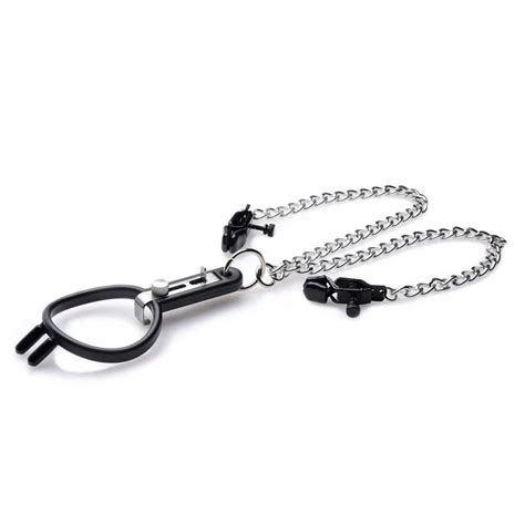 Mouth Spreader With Nipple Clamps Open Mouth O Ring Gag Oral Sex Harness Restraints Toys Buy