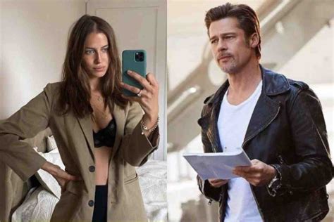 Brad Pitt And German Model Nicole Poturalski Spark Romance