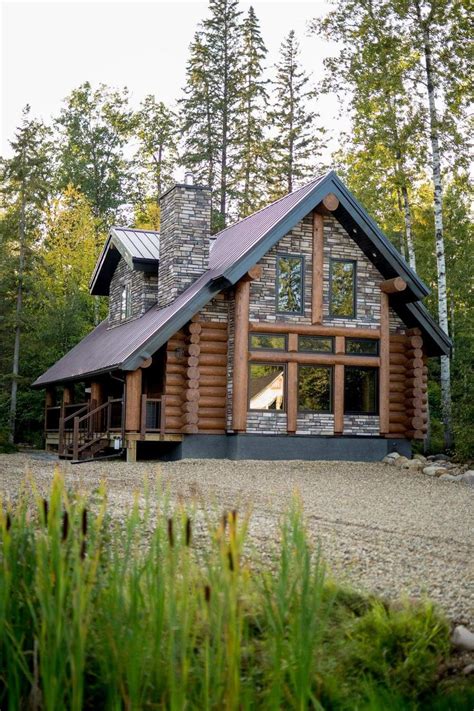Pin By Autumn Jacunski On Home In The Mountains Log Cabins Rustic