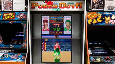 Punch Out Arcade Cabinet Tutor Suhu