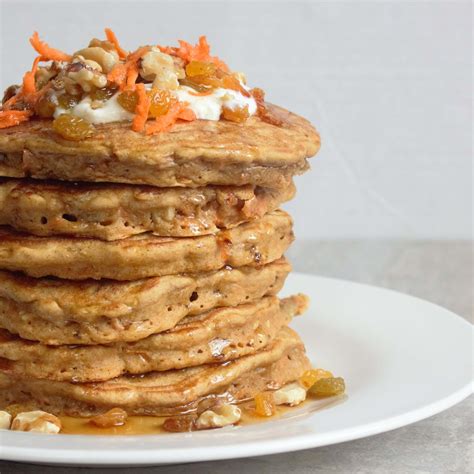 Carrot Cake Pancakes Rachel Good Nutrition Recipes