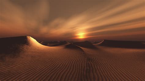 Wallpaper Sunlight Landscape Sunset Nature Sand Sunrise Desert