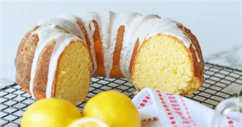 Lemon Sour Cream Pound Cake Fun Money Mom