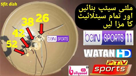 Badarsat 26 Paksat 38 Turksat 42 Yahsat 52 Multi Satellite 5fit YouTube