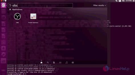 How To Install Obs On Ubuntu Linuxhelp Tutorials