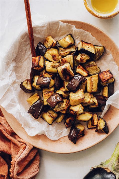 perfect roasted eggplant 30 minutes minimalist baker recipes